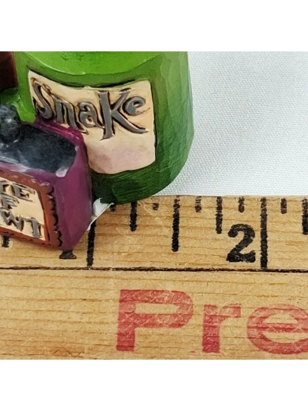 Enesco Jim Shore Heartwood Creek Halloween Potion Bottles Figurine Crow Accent